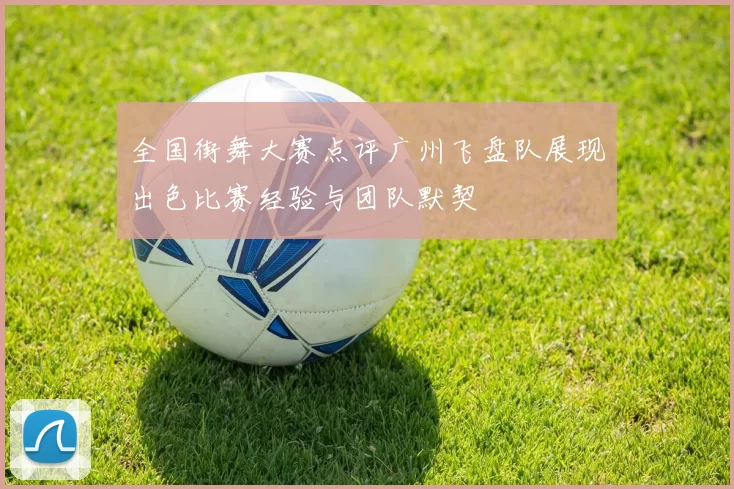 全国街舞大赛点评广州飞盘队展现出色比赛经验与团队默契