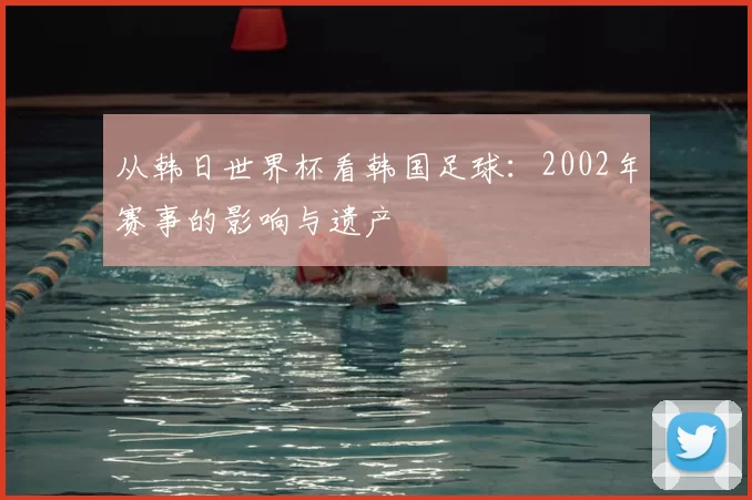 从韩日世界杯看韩国足球:2002年赛事的影响与遗产