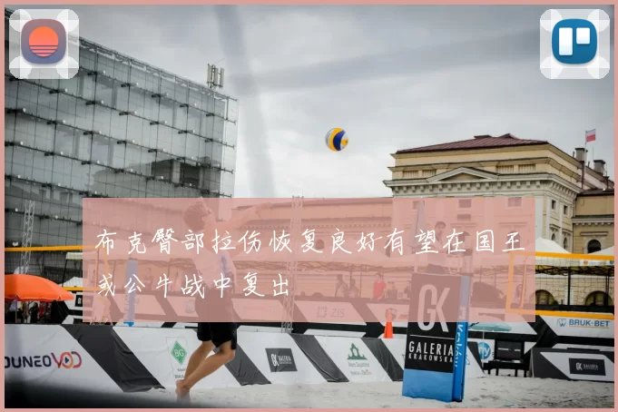 布克臀部拉伤恢复良好有望在国王或公牛战中复出
